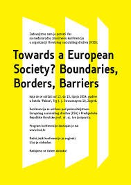 “Towards a European Society? Boundaries, Borders, Barriers“