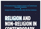 Religion and non-religion in  contemporary societies