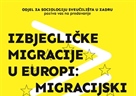 Gostujuće predavanje - Izbjegličke migracije u Europi: migracijski trendovi i azilna politika