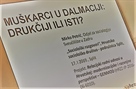 Muškarci u Dalmaciji: drukčiji ili isti?