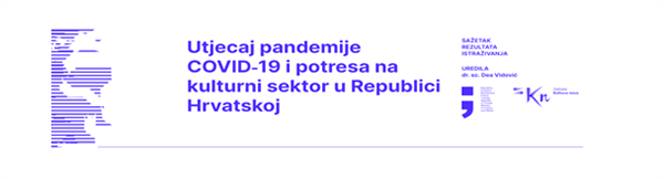Istraživanje o utjecaju pandemije i potresa na kulturni sektor u Republici Hrvatskoj