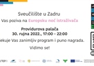 Pozivnica na Europsku noć istraživača