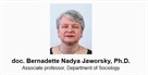 Gostujuće predavanje na Odjelu za sociologiju – prof. dr. sc. Nadya Jaworsky