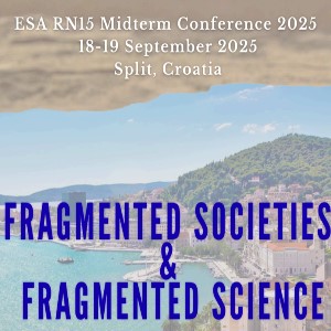 SUDJELOVANJE NA ESA RN15 MIDTERM CONFERENCE